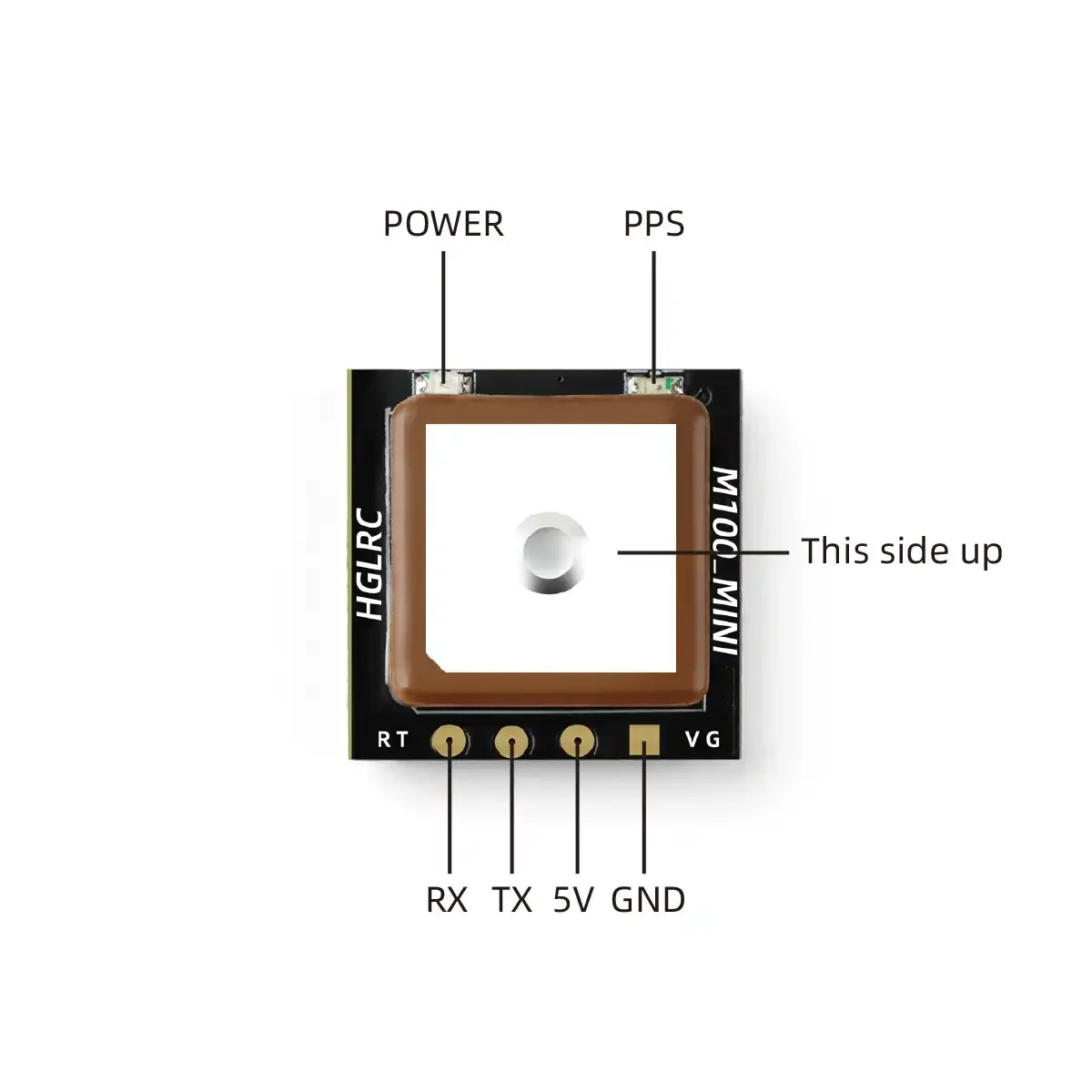 Módulo GPS HGLRC M100 MINI M10 - Drone Gimbal Controller reseña y precio