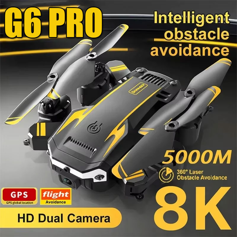 Dron G6 8K 5G profesional HD f - Drone Gimbal Mount reseña y precio