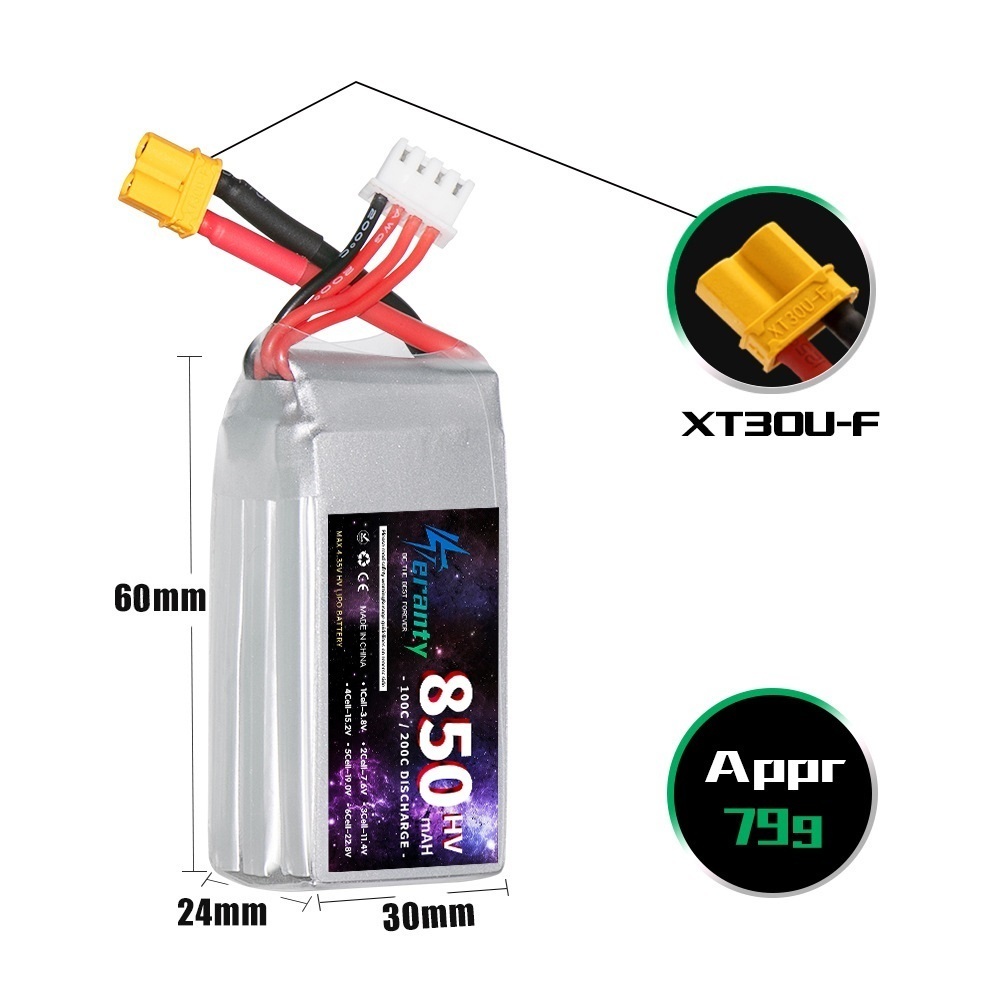 1/2/3 Uds TERANTY 3S 11,4 V ba - Drone Gimbal Controller reseña y precio